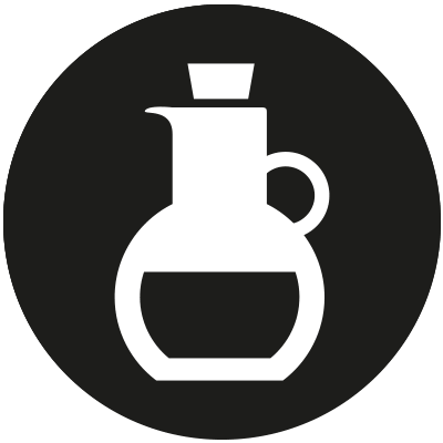 Símbolo de aceitunas